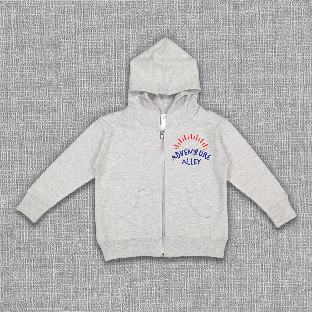 Toddler Full-Zip Fleece Hoodie Sweatshirt - 3346